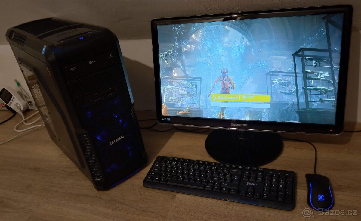 Herní PC s i5-4590, RX 580 8GB a 1080p monitorem