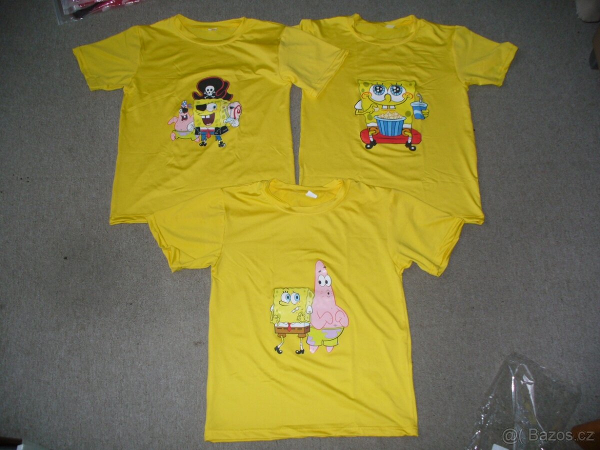 Tričko Spongebob vel.140,146