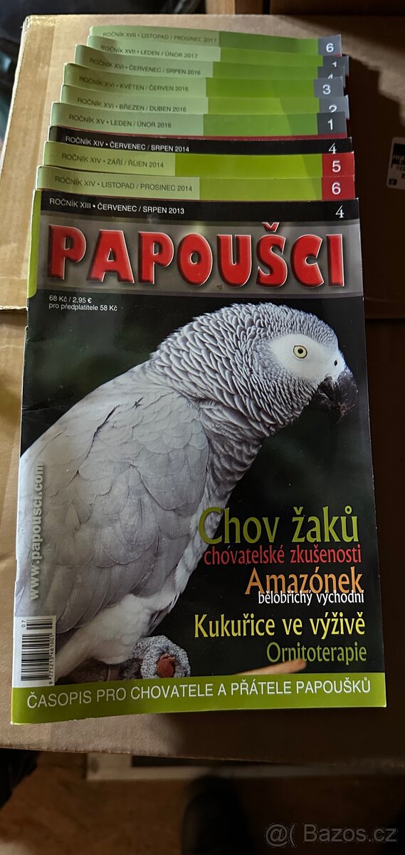 Časopis Papoušek 10 dílů