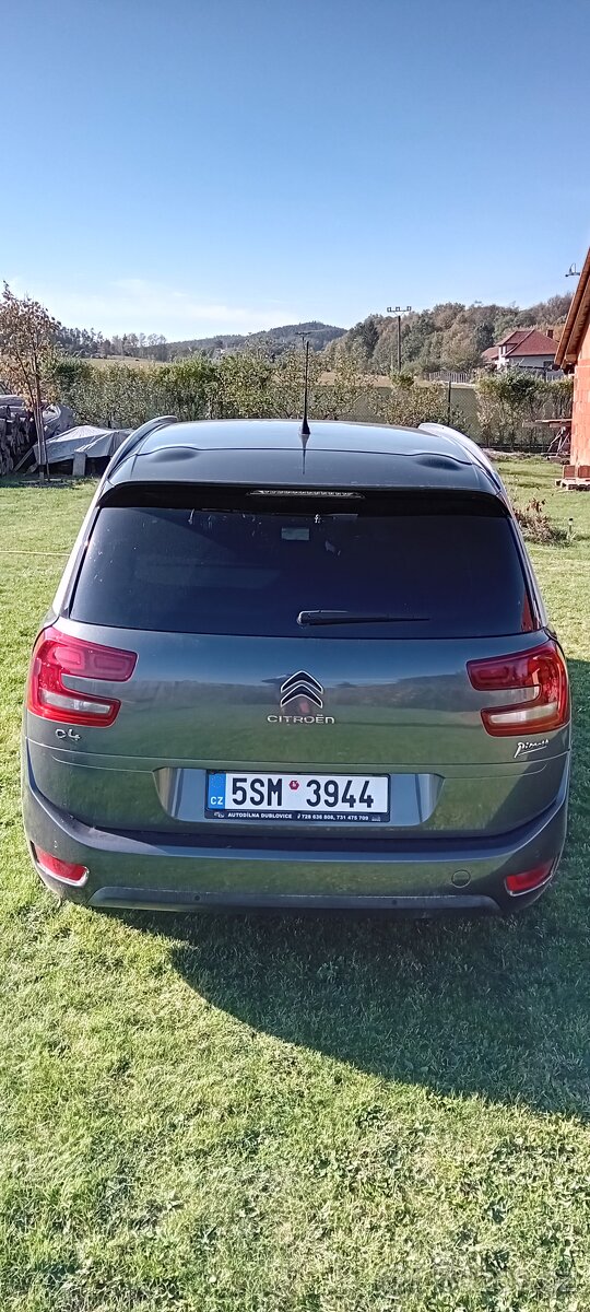 Prodám CITROËN C4 GRAND PICASSO 1,6 BlueHDI 88kW, r.v. 2017