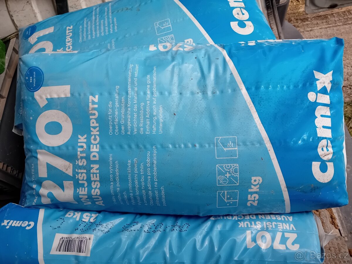 Štuk vnější Cemix 2701 – 25 kg