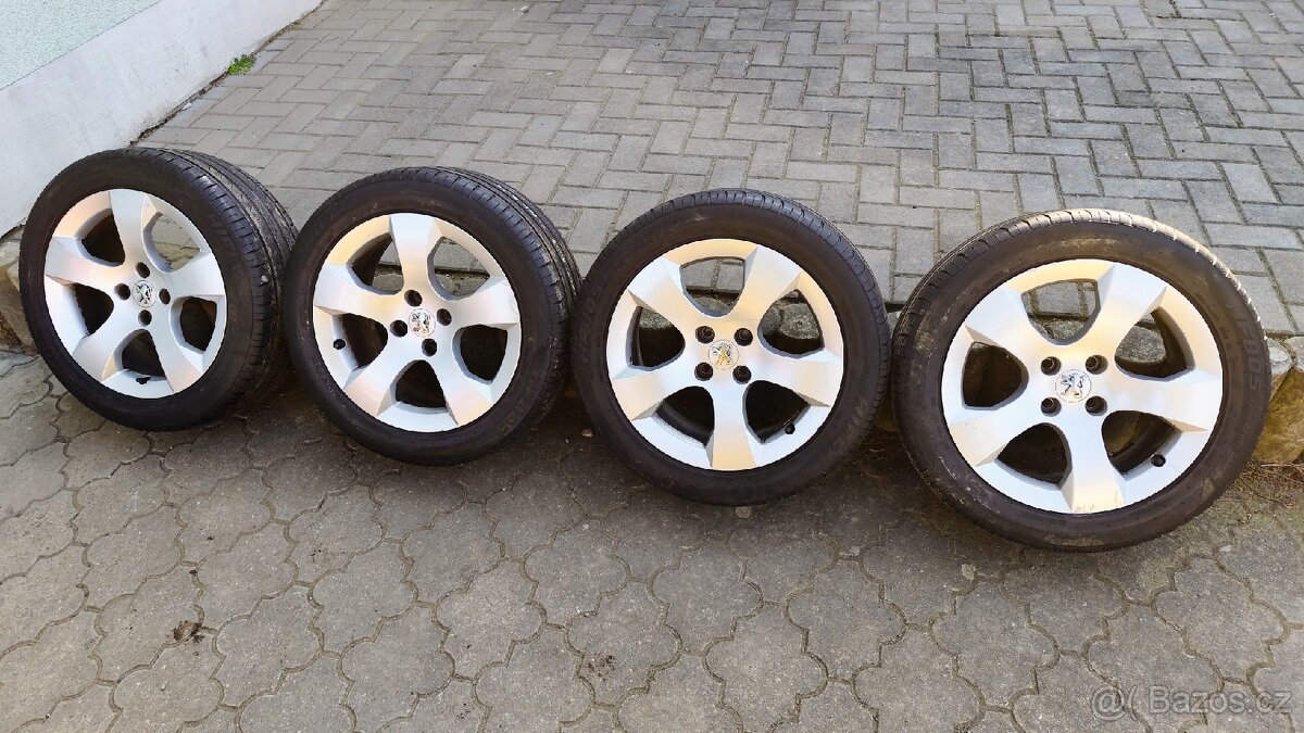 Alu kola 4x108 225/50 r17 98w xl Original Peugeot