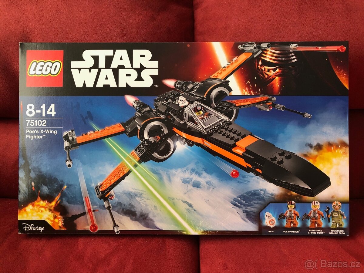 LEGO Star Wars 75102 Poe's X-Wing Fighter - Bez figurek