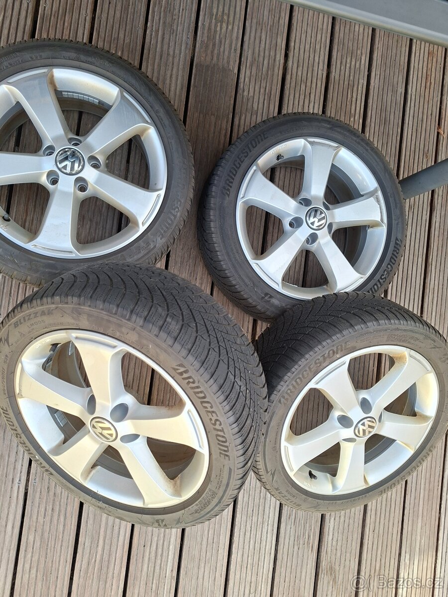 Alu kola 5x112 R17, VW Passat alltreck, škoda, audi, seat