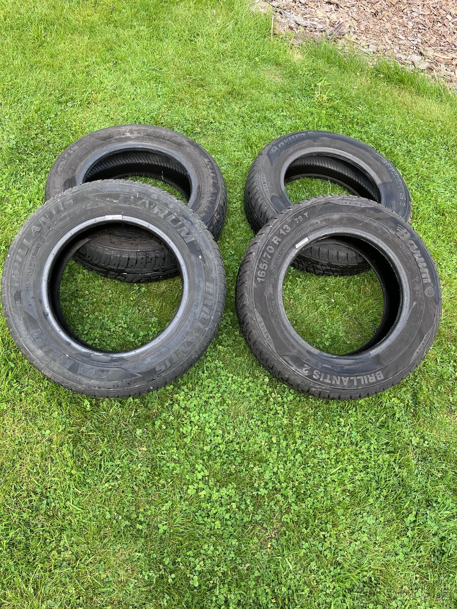 4x Letní pneu 165/70 R13 79T