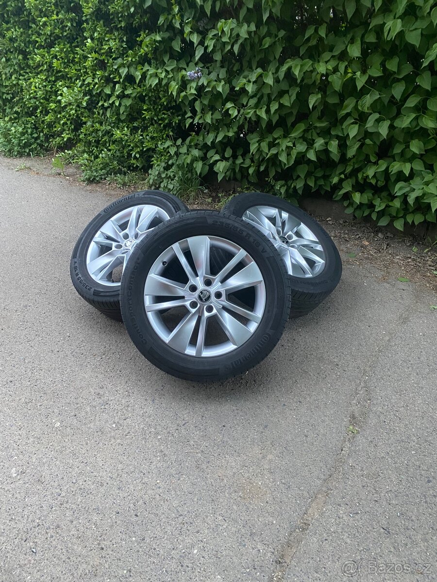 ALU kola skoda Triton r18 " 7,5Jx18H2 ET43 + 235/45/R18