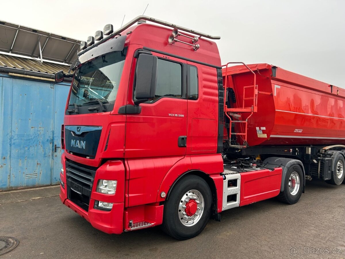 MAN TGX 18.500 - Hydrodrive - 4x4 – Tahač + Sklápěcí hydraul
