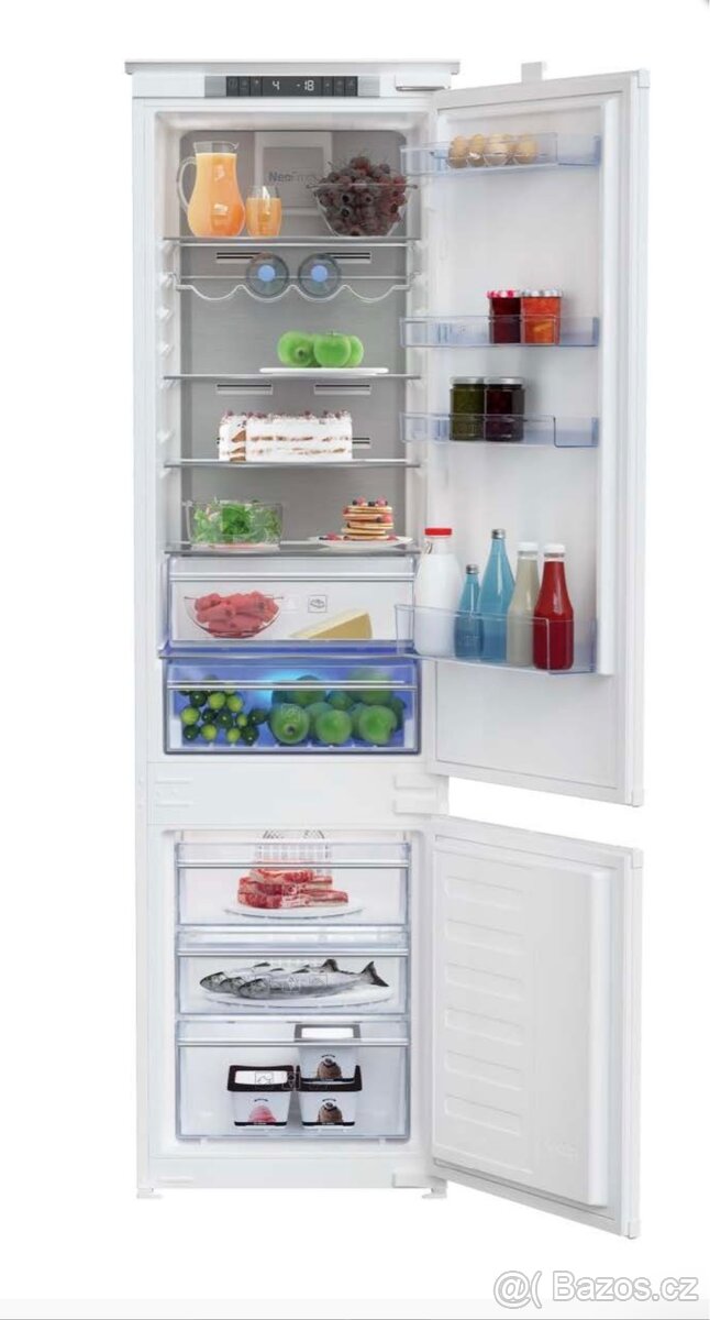 Nová veliká vest. lednice BEKO BCNA306E5ZSN - 5 let záruka
