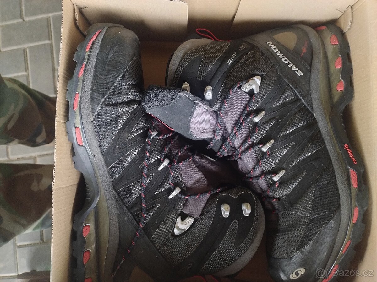 Salomon goretex-4D chassis, Contagrip