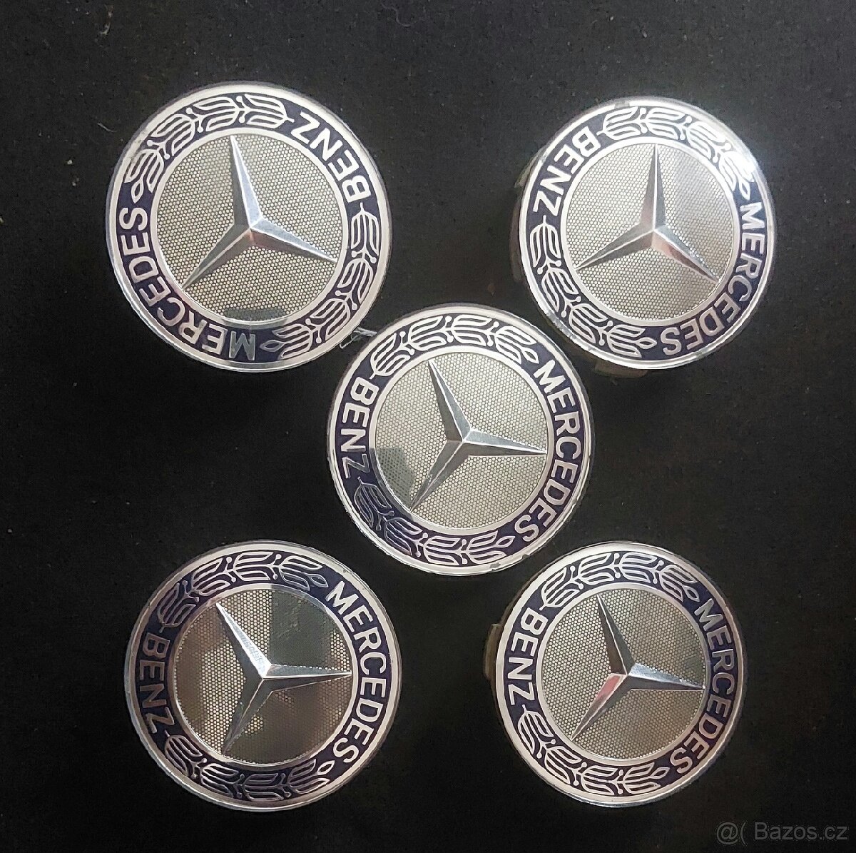 Pokličky originál Mercedes 5ks -kvalitní