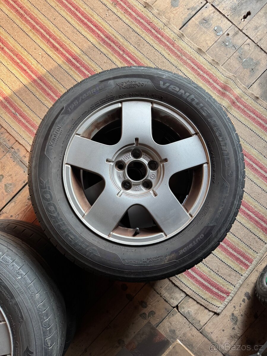 Originalní kola VW 5x100 6Jx15H2 ET38