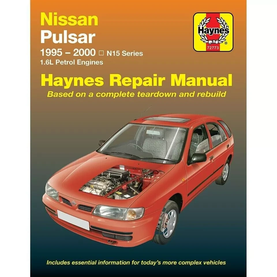 Nissan Pulsar 1995-2000 - Opravárenský manuál