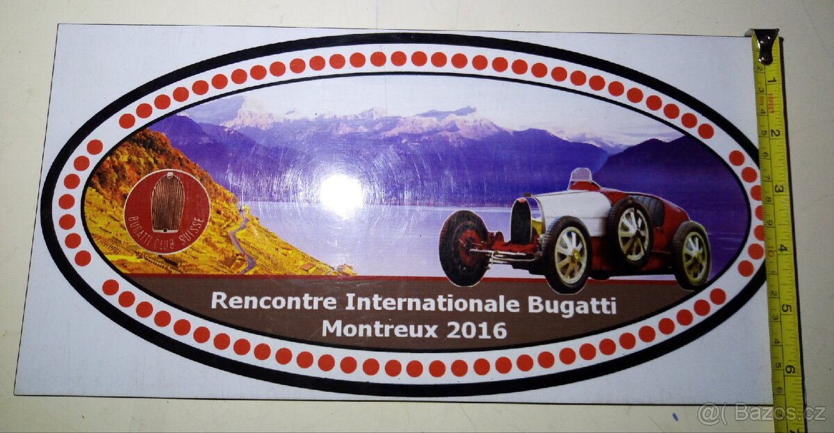 Plechová cedule BUGATTI