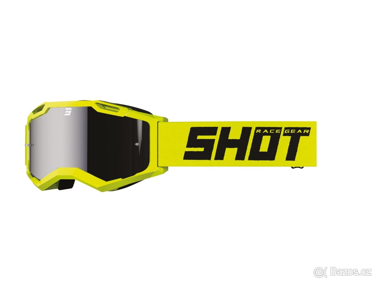 SHOT okuliare žlté neon zr. sklo