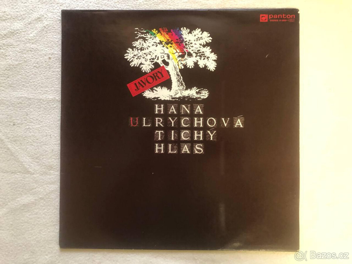 Gramofonová deska LP Javory, Hana Ulrychová Tichý Hlas 1989