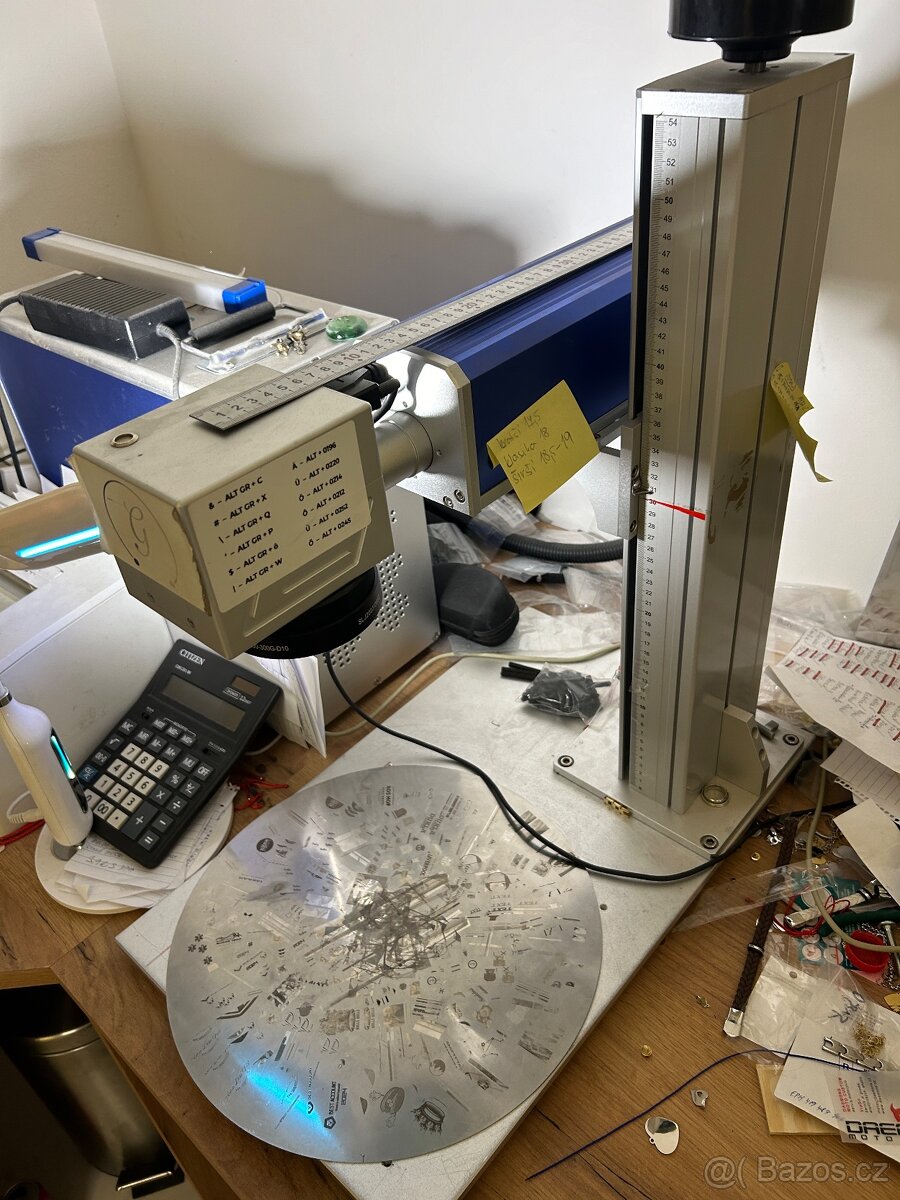 Fiber 50w laser kov