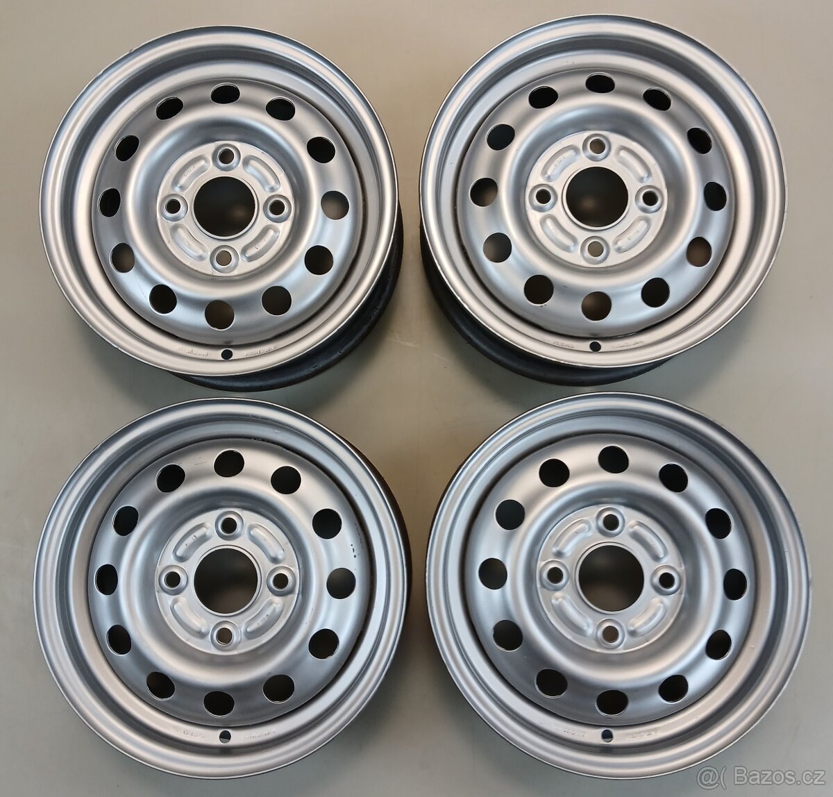 Ocelové disky na Ford 5Jx13" ET41 4x108 63,4 - 4ks