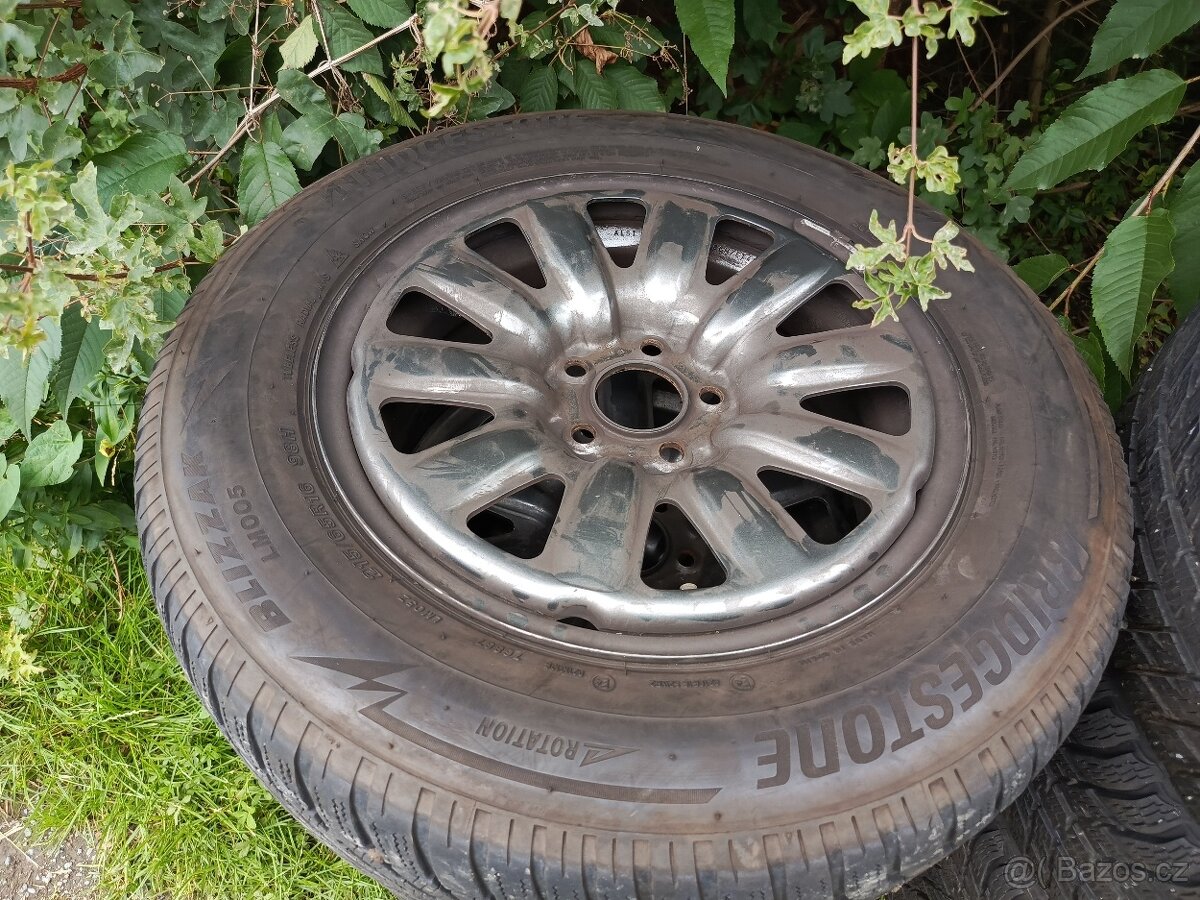 Prodám kola 215/65r16 Peugeot Rifter, Partner III, Berlingo