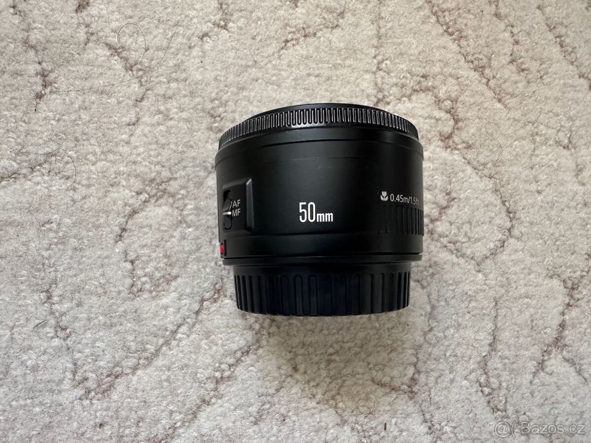 Canon EF 50mm f/1.8 II – legendární pevné sklo