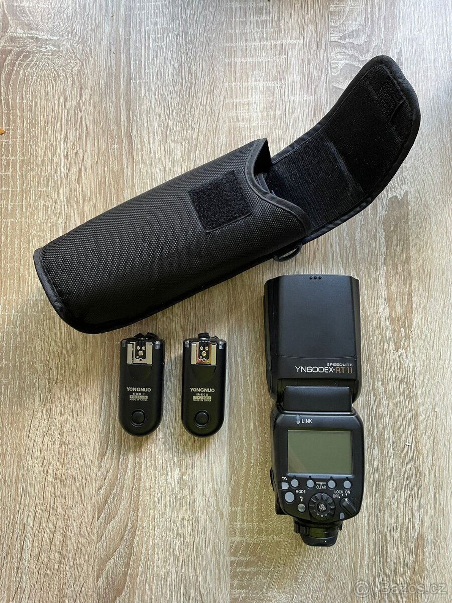 Yongnuo YN600ex-RTII + dálkový odpalovač