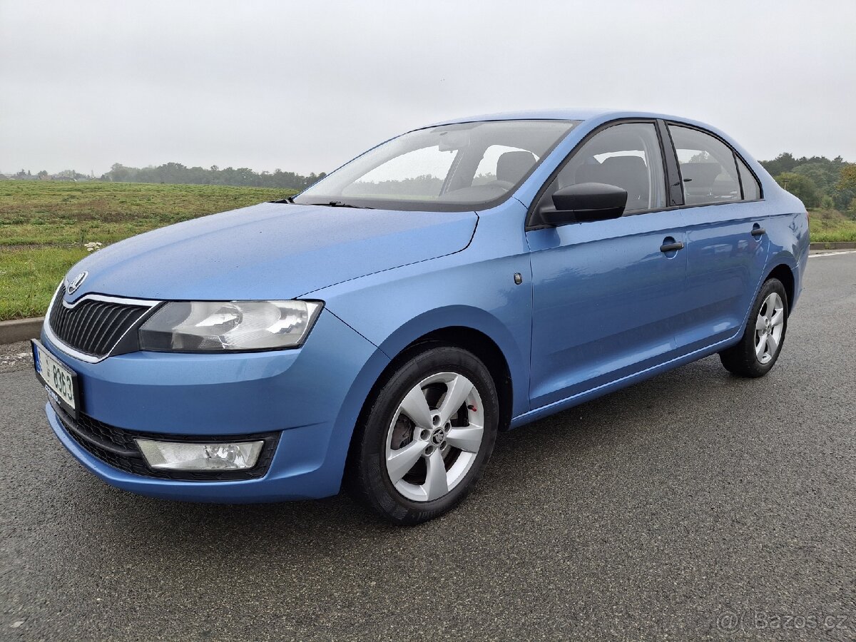 RAPID 1,2 TSI 77KW KLIMATIZACE ALU