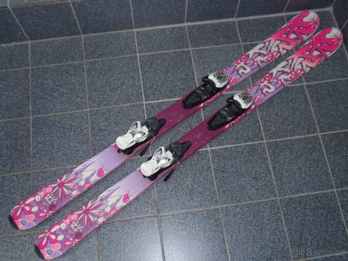 NASERVISOVANÉ DÍVČÍ 136 CM LYŽE CARVY K2 LUVBUG