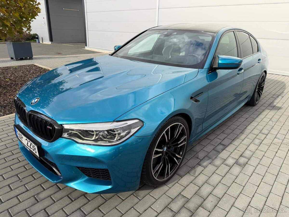 BMW M5 COMPETITION G30 koup.ČR, nový motor, DPH