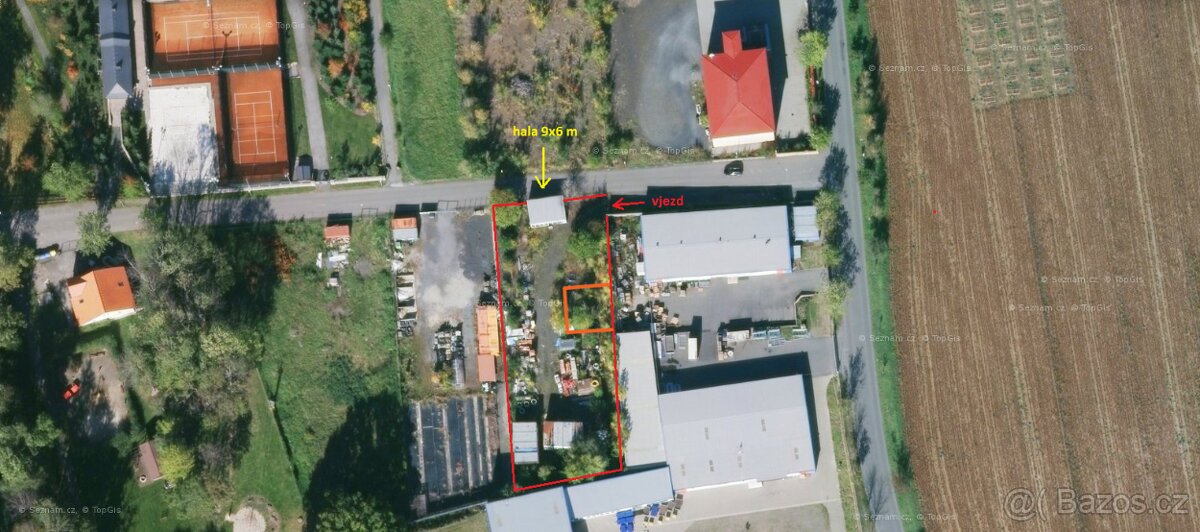 Pronájem pozemku cca 80 m2 Popovičky Praha Východ