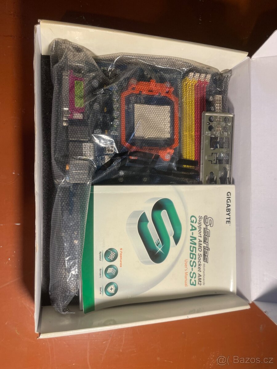 Základní deska Gigabyte GA-M55S-S3 – plně funkční