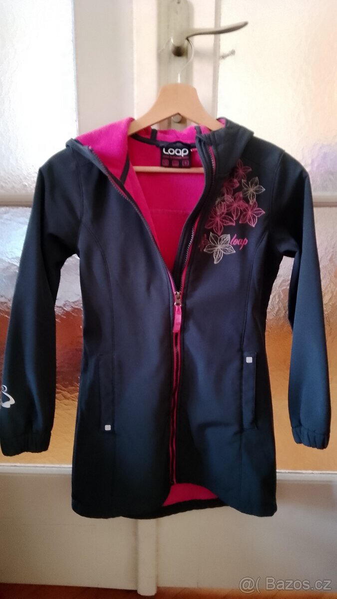 Softshellový kabát 134/140