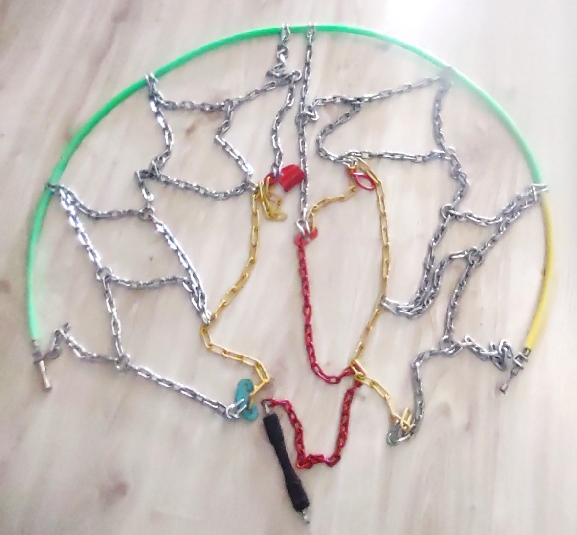 Sněhové řetězy pro osobní vozidlo - 2ks vel. 080