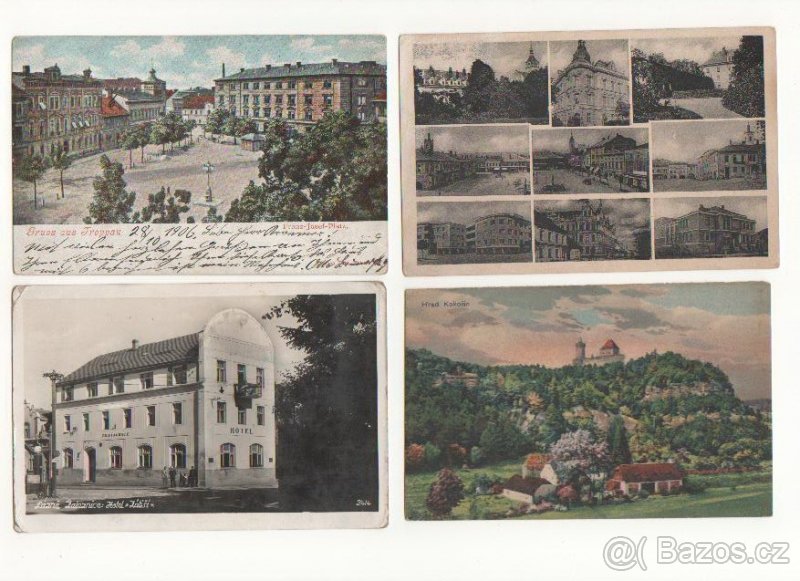 Staré pohlednice 1 - vyměním nebo prodám