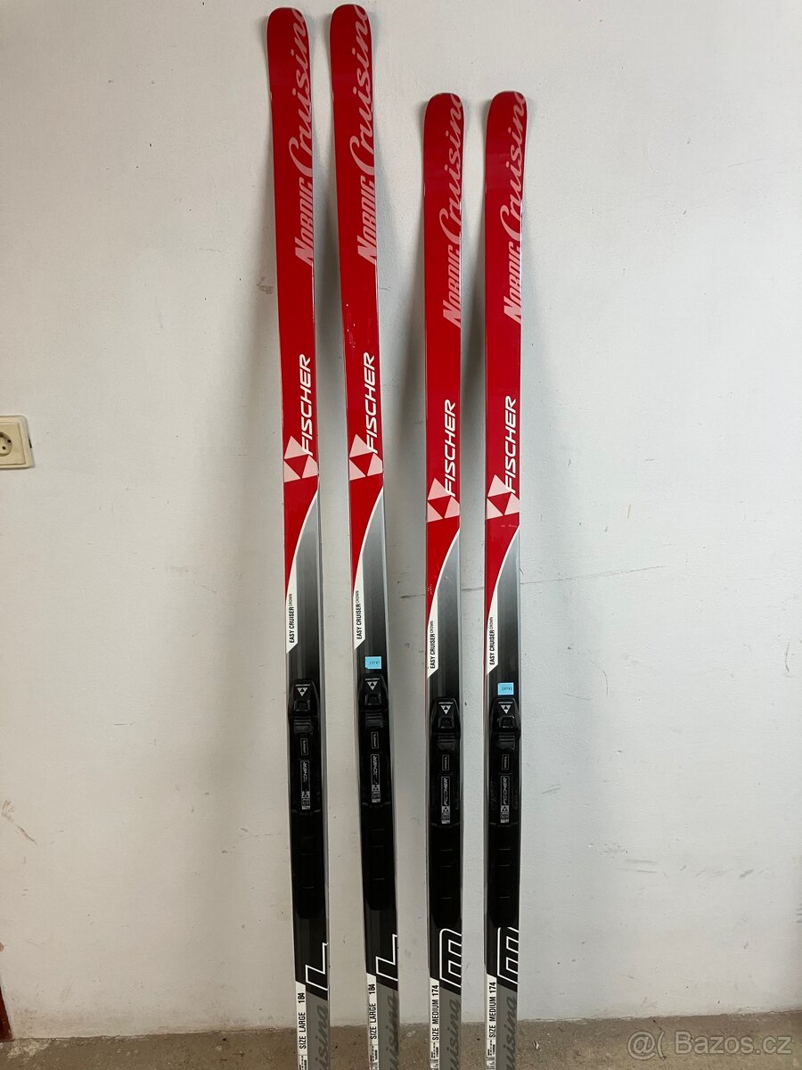 Prodám běžky Fischer Nordic Vruiser 174 a 184cm