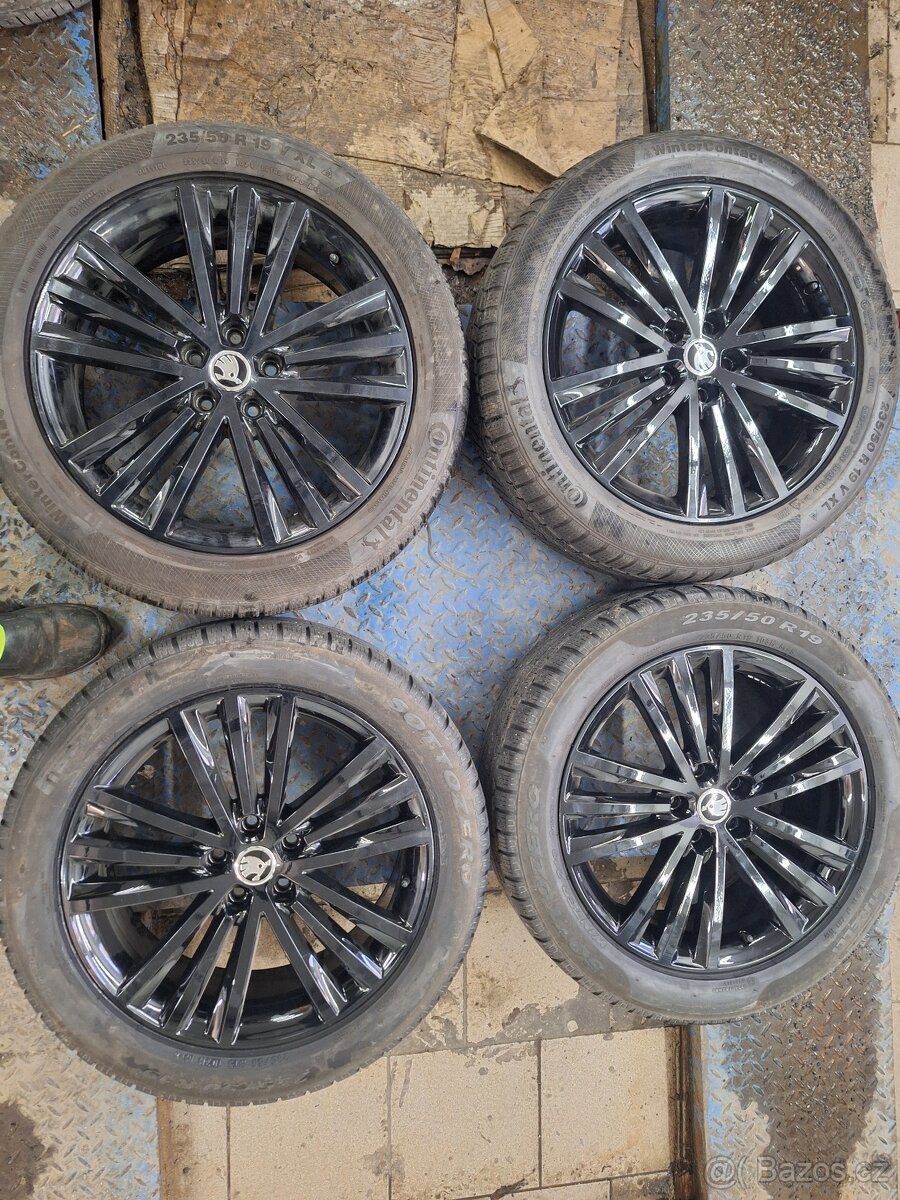 Prodam origo alu kola škoda kodiaq II 5x112 r19 Sirius