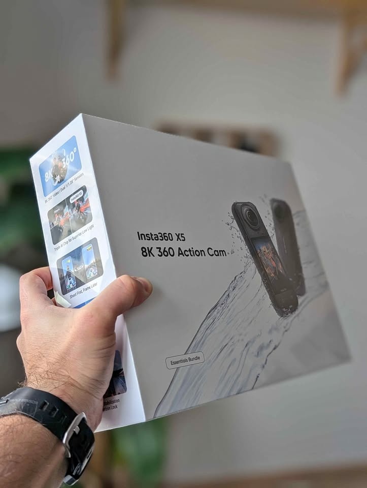 Insta360 X5 Essentials Bundle (Still Sealed) + 2 letá záruka
