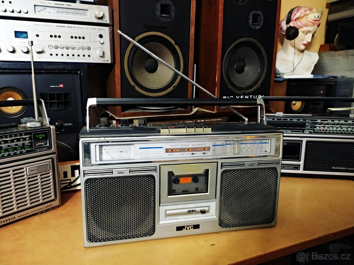 TELEFUNKEN, GRUNDIG, Panasonic, JVC, BASF, ITT, Salut atd...