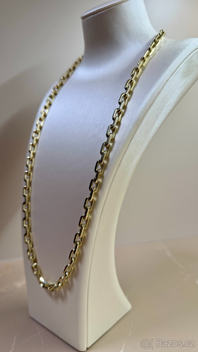 zlatý řetízek anker pilka 14k 585/1000 106