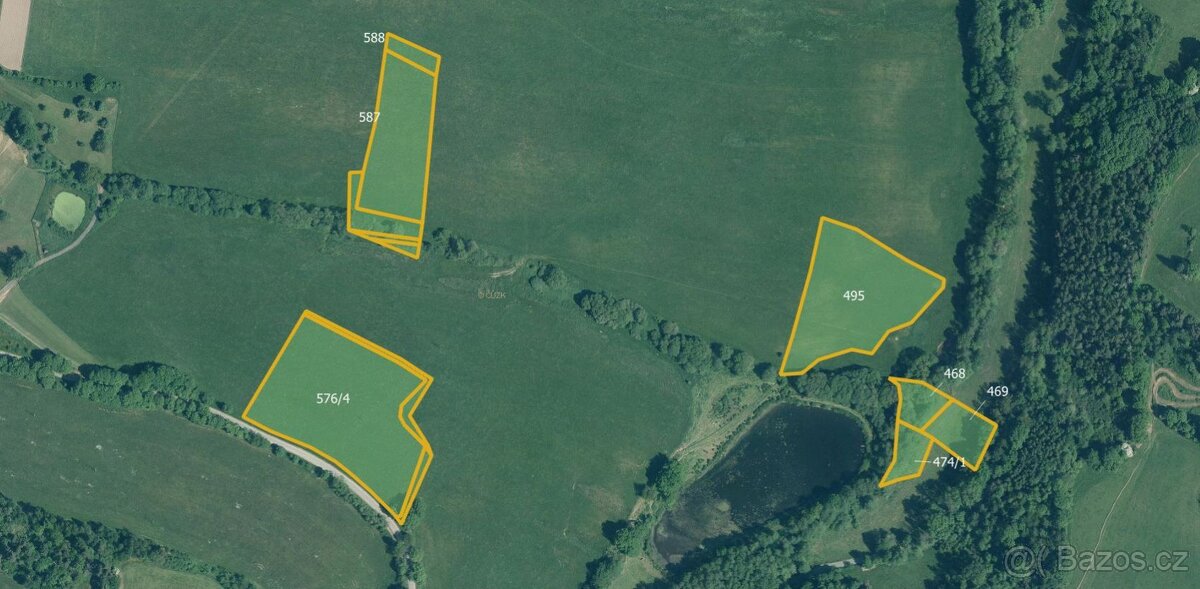 Zemědělská půda, prodej, Škůdra, Strašice, Strakonice