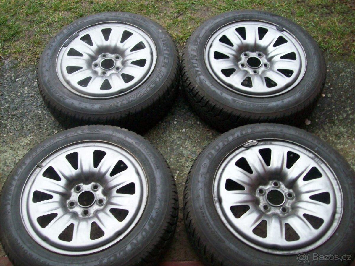 zimní kola na Fabia 3 Rapid 15" Dunlop