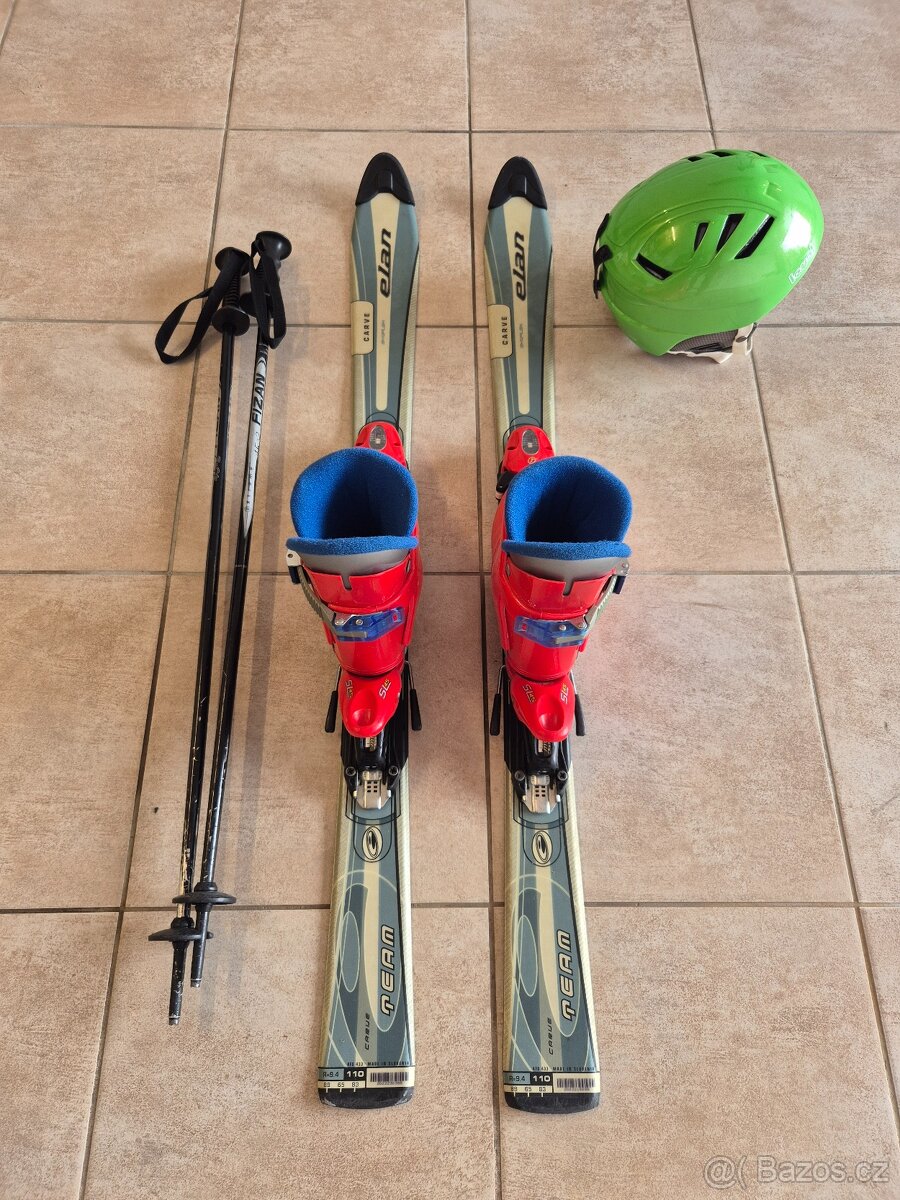 Prodám dětský lyžařský set