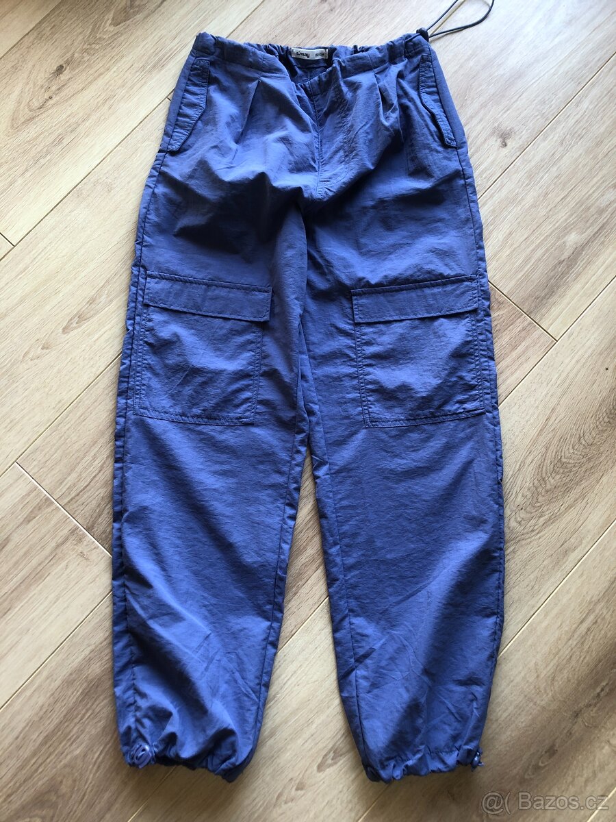 Plátěné kalhoty, velikost 152
