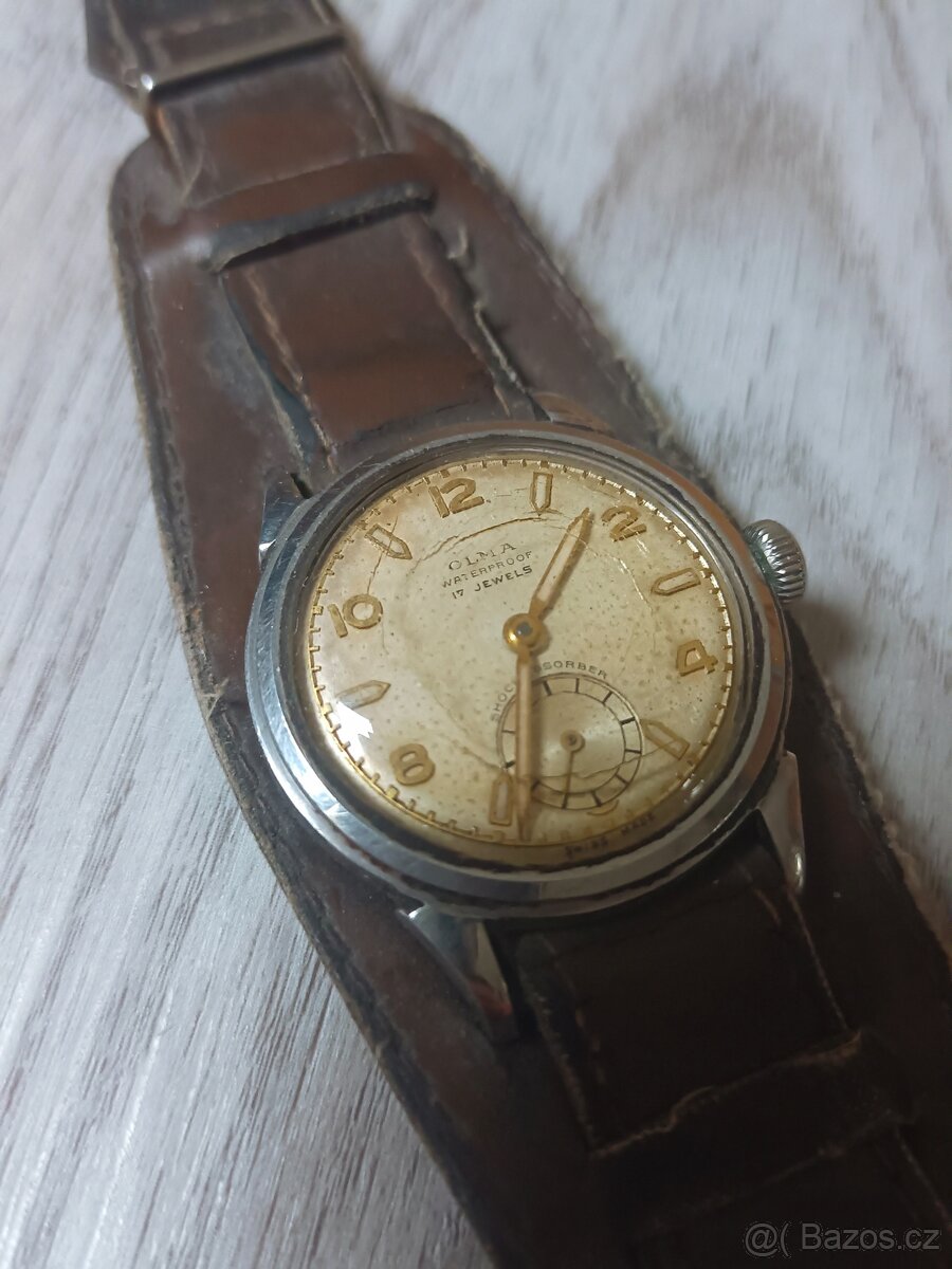 historické hodinky OLMA