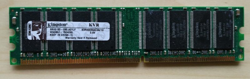 RAM DDR2 1 GB Kingston