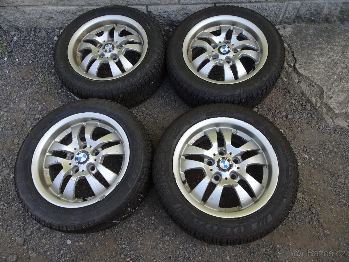 BMW 3 – zimní kola (alu disky+pneu 205/55 R16)