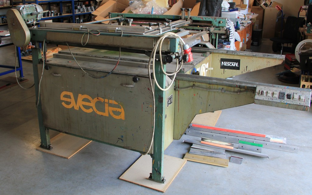 Sítotiskový stroj Svecia Silkscreen Maskiner AB