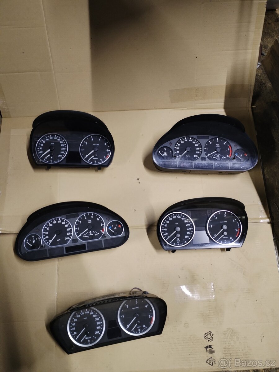 Pristrojovka, budíky e46/60/90 a jiné