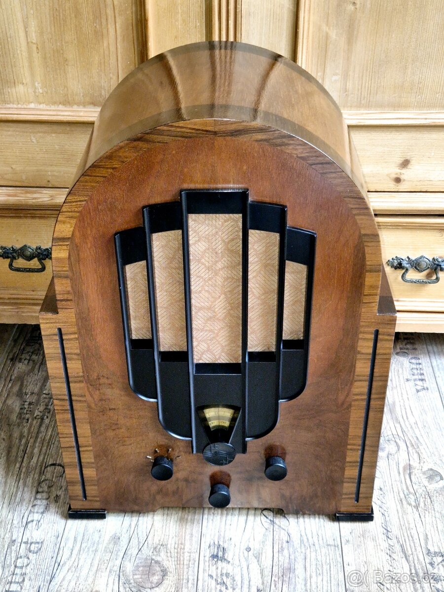Rádio Philips 636A, 1933/34, Francie
