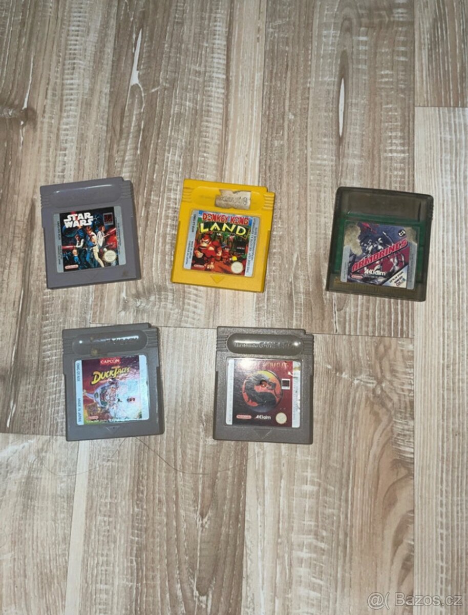 Prodám hry na Gameboy