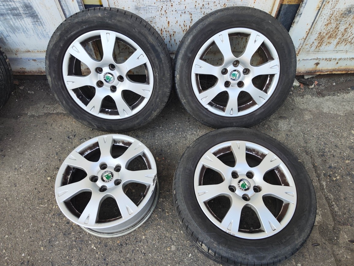 16"alu sada Sirius 5x112 origo Škoda Octavia 2 Golf 5 6