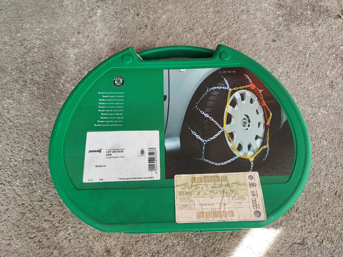 Sněhové řetězy Škoda 185/60R14